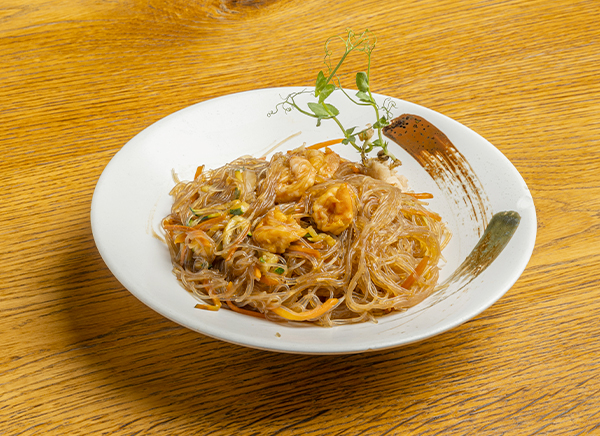 Ebi spaghetti soia